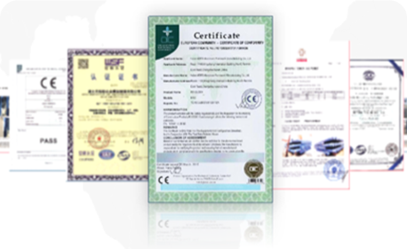 Complete quality inspection system + comprehensive international certification system